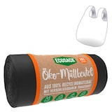 Artikelbild 1 für ECOSACK® Öko-Müllbeutel 20,0 l schwarz 20 µm, 20 St., Artikelnummer 240661