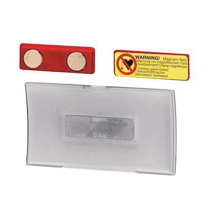 Artikelbild 4 für DURABLE Click Fold Namensschilder mit Magnet 7,5 x 4,0 cm, 10 St., Artikelnummer 895144
