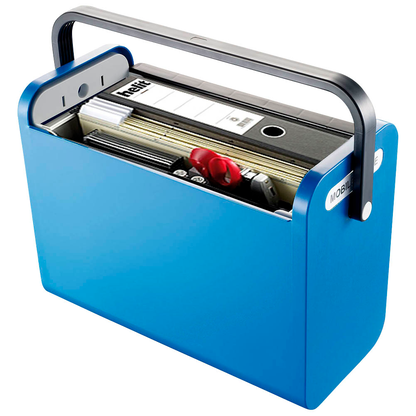 Artikelbild für helit Hängeregister-Box ohne Mappen blau, Artikelnummer 627737