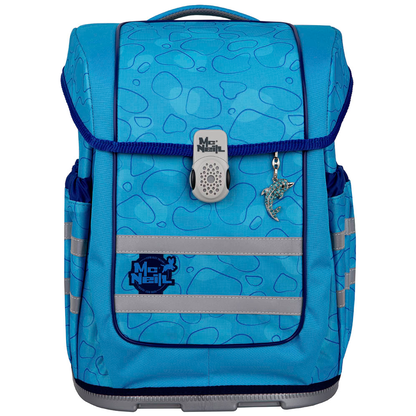 Artikelbild 2 für Mc®Neill Schulranzen-Set COMPACTO BUBBLE Kunstfaser hellblau, Artikelnummer 663367