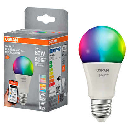 Artikelbild für OSRAM LED-Lampe SMART+ MATTER Classic A60 E27 9 W matt, 1 St., Artikelnummer 709879