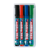 Artikelbild 1 für edding 383 Flipchart-Marker farbsortiert 1,0 - 5,0 mm, 4 St., Artikelnummer 478016