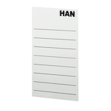 Artikelbild 1 für HAN Beschriftungsetiketten weiß, 8 St., Artikelnummer 511931