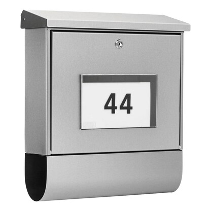 Artikelbild 3 für BURG WÄCHTER Briefkasten Malaga 75310 silber, Artikelnummer 503377