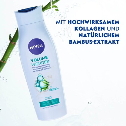 Artikelbild 2 für NIVEA VOLUME WONDER Shampoo 400,0 ml, Artikelnummer 578108