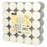 Artikelbild 1 für STARPAK Teelichter weiß, 100 St., Artikelnummer 452532