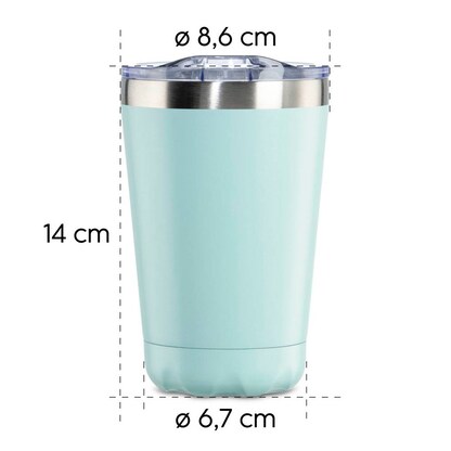 Artikelbild 3 für xavax® Isolierbecher blau 270,0 ml, 1 St., Artikelnummer 822183