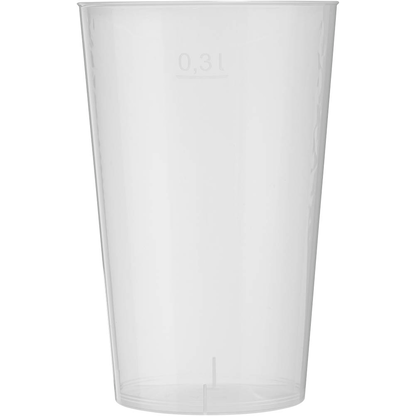 Artikelbild 2 für STARPAK Mehrweg-Trinkbecher transparent 0,3 l, 25 St., Artikelnummer 952283