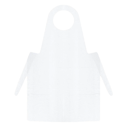 Artikelbild für Meditrade® unisex Überwurfschürze weiß Einheitsgröße 50 St., Artikelnummer 563579