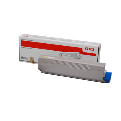Artikelbild für OKI 44844613 gelb Toner, Artikelnummer 105890