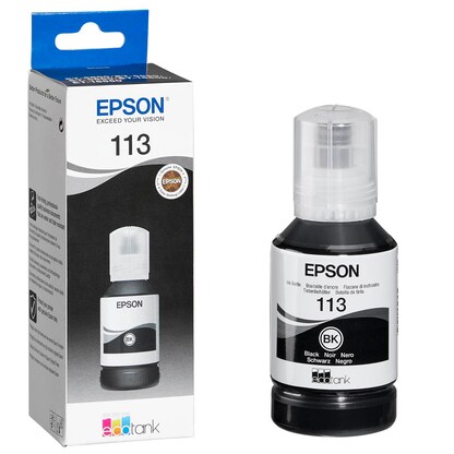 Artikelbild für EPSON 113/T06B1 schwarz Tintenflasche, Artikelnummer 125654