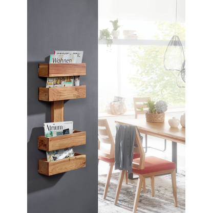 Artikelbild 3 für WOHNLING Zeitungsständer WL1.534 akazie Holz, DIN A4, Artikelnummer 905061