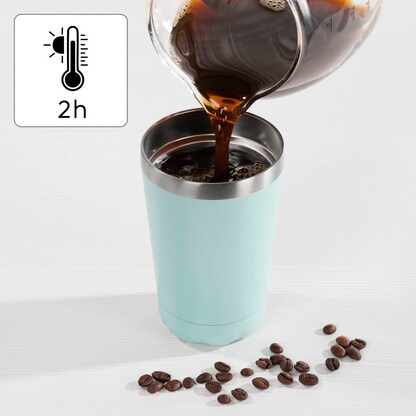 Artikelbild 4 für xavax® Isolierbecher blau 270,0 ml, 1 St., Artikelnummer 822183