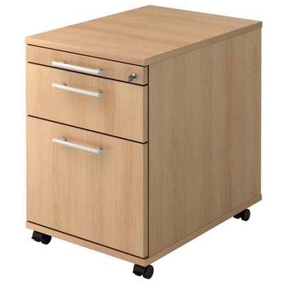 Artikelbild für HAMMERBACHER AC20 Rollcontainer eiche 3 Auszüge 42,8 x 58,0 x 59,0 cm, Artikelnummer 593499