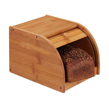 Artikelbild 3 für relaxdays Brotkasten braun, 1 St., Artikelnummer 382733