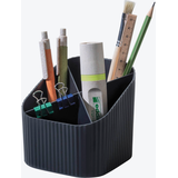 Artikelbild 1 für HAN Stiftehalter KARMA schwarz Polystyrol 4 Fächer 11,1 x 11,1 x 10,5 cm, Artikelnummer 661862