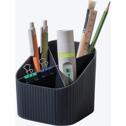 Artikelbild für HAN Stiftehalter KARMA schwarz Polystyrol 4 Fächer 11,1 x 11,1 x 10,5 cm, Artikelnummer 661862