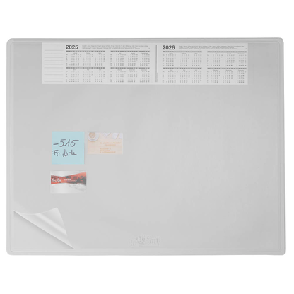 Artikelbild 2 für office discount Schreibtischunterlage grau Kunststoff 63,0 x 50,0 cm, 1 St., Artikelnummer 316291