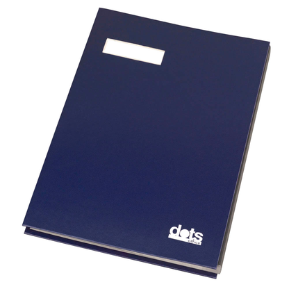 Artikelbild 2 für dots Unterschriftenmappe 20 Fächer blau, 1 St., Artikelnummer 800029