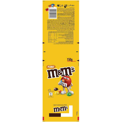 Artikelbild 3 für m&m's PEANUT Schokobonbons 150,0 g, Artikelnummer 689120