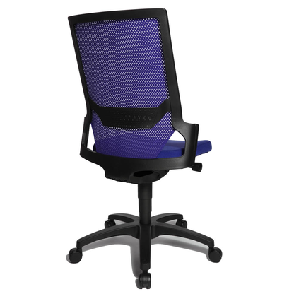 Artikelbild 3 für Topstar Bürostuhl Autosynchron®-1, AU1000 T38 Stoff blau, Gestell schwarz, Artikelnummer 788489
