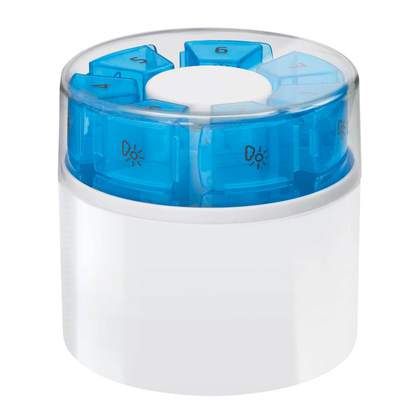 Artikelbild 2 für FIRST AID ONLY® Tablettenbox mit Zerteiler blau, weiß, 1 St., Artikelnummer 313899