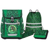 Artikelbild 1 für Mc®Neill Schulranzen-Set TENERO WOW Kunstfaser grün, Artikelnummer 663326