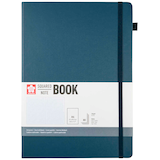 Artikelbild 1 für Sakura Notizbuch DIN A4 kariert, dunkelindigo Hardcover 160 Seiten, 1 St., Artikelnummer 708889