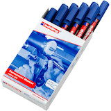 Artikelbild 1 für edding 300 Permanentmarker blau 1,5 - 3,0 mm, 10 St., Artikelnummer 420091