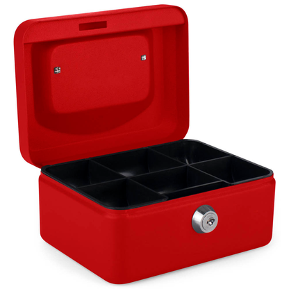 Artikelbild für pavo Geldkassette 8011861 Größe 1 rot, Artikelnummer 397303