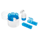 Artikelbild 1 für FIRST AID ONLY® Tablettenbox mit Zerteiler blau, weiß, 1 St., Artikelnummer 313899