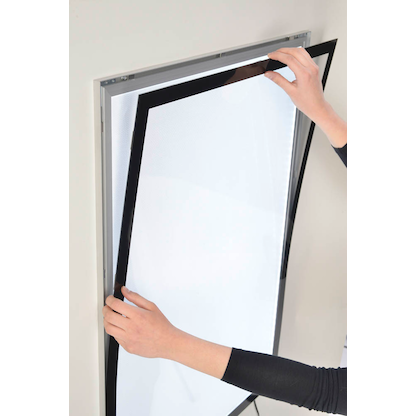Artikelbild 4 für update displays LED-Leuchtrahmen Magneco schwarz DIN A1 63,4 x 1,3 x 88,1 cm, 1 St., Artikelnummer 480424