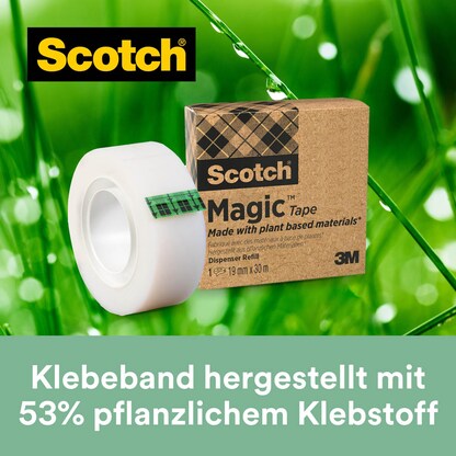 Artikelbild 8 für Scotch Magic 810 Klebefilm transparent 19,0 mm x 30,0 m 1 Rolle, Artikelnummer 477776