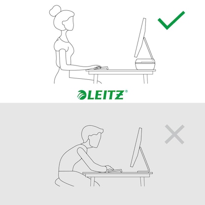 Artikelbild 7 für LEITZ Monitorständer Ergo dunkelgrau, Artikelnummer 118319