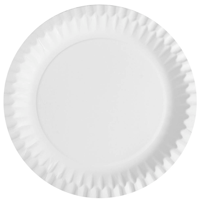 Artikelbild für STARPAK Pappteller weiß Ø 23,0 cm, 100 St., Artikelnummer 427649