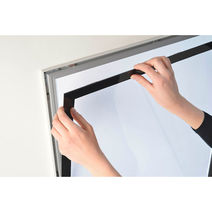 Artikelbild 5 für update displays LED-Leuchtrahmen Magneco schwarz DIN A1 63,4 x 1,3 x 88,1 cm, 1 St., Artikelnummer 480424