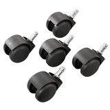 Artikelbild 1 für Stuhlrollen für Teppichböden, 5 St., Artikelnummer 109734