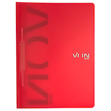 Artikelbild 1 für VON LEITZ Schnellhefter Kunststoff rot DIN A4, 1 St., Artikelnummer 634996