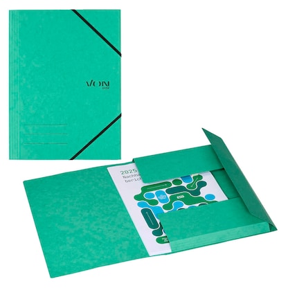 Artikelbild für VON LEITZ Eckspanner DIN A4 grün, 1 St., Artikelnummer 635189