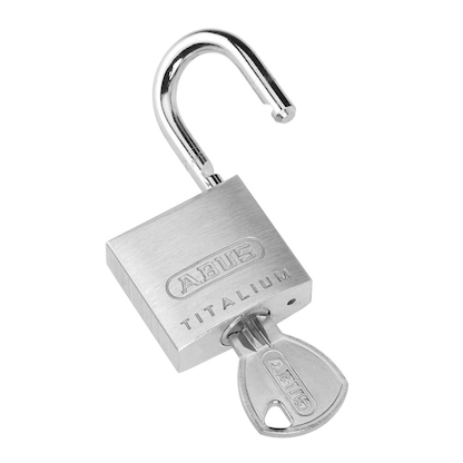 Artikelbild 2 für ABUS Vorhängeschloss silber, 1 St., Artikelnummer 228888