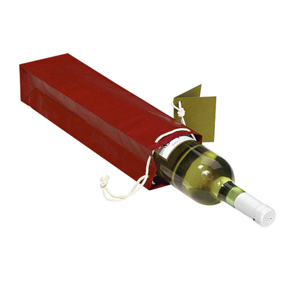 Artikelbild 4 für VP Geschenktüten für Flaschen rot 9,5 x 38,0 cm, 25 St., Artikelnummer 589671