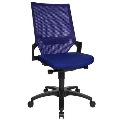 Artikelbild für Topstar Bürostuhl Autosynchron®-1, AU1000 T38 Stoff blau, Gestell schwarz, Artikelnummer 788489