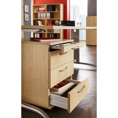 Artikelbild 5 für HAMMERBACHER Altus Rollcontainer ahorn 4 Auszüge 42,8 x 58,0 x 59,0 cm, Artikelnummer 962779