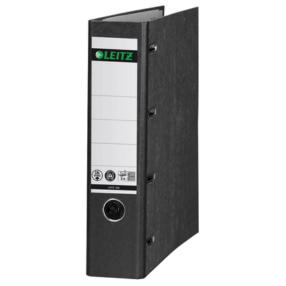 Artikelbild 3 für LEITZ 1092 Doppelordner schwarz Karton 7,5 cm, 1 St., Artikelnummer 649830