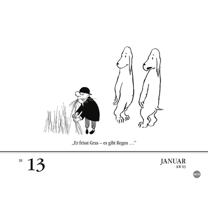 Artikelbild 13 für Heye Abreißkalender LORIOT 2026, 1 St., Artikelnummer 551238