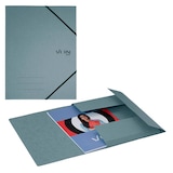 Artikelbild 1 für VON LEITZ Eckspanner DIN A4 grau, 1 St., Artikelnummer 635379