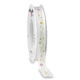 Artikelbild 1 für PRÄSENT Geschenkband BLOOMFIELD matt weiß 15 mm x 20 m, Artikelnummer 953941