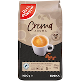 Artikelbild 1 für GUT&GÜNSTIG Crema Aroma Kaffeebohnen, Arabicabohnen kräftig, 1000 g, Artikelnummer 370449
