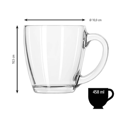 Artikelbild 3 für Libbey® Kaffeegläser Tapered 458,0 ml, 6 St., Artikelnummer 645399