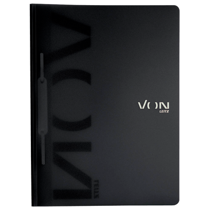 Artikelbild für VON LEITZ Schnellhefter Kunststoff schwarz DIN A4, 1 St., Artikelnummer 635484